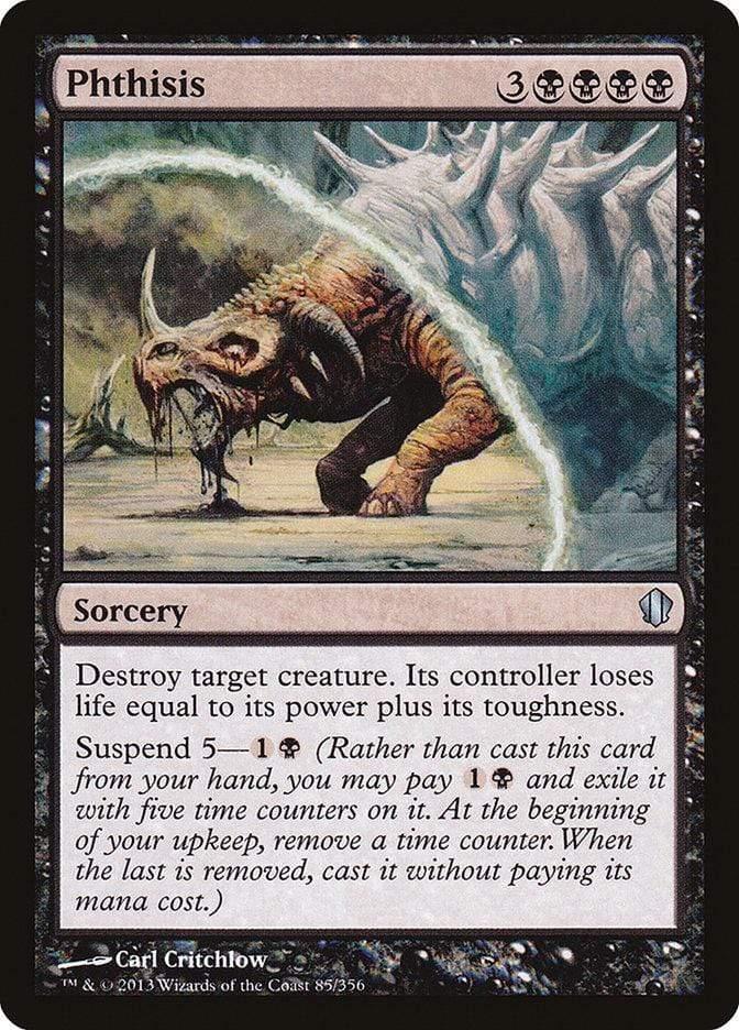 Magic: The Gathering MTG Single Phthisis [Commander 2013]