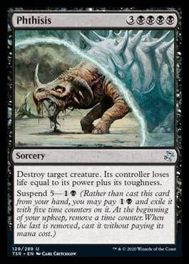 Magic: The Gathering MTG Single Phthisis [Time Spiral Remastered]