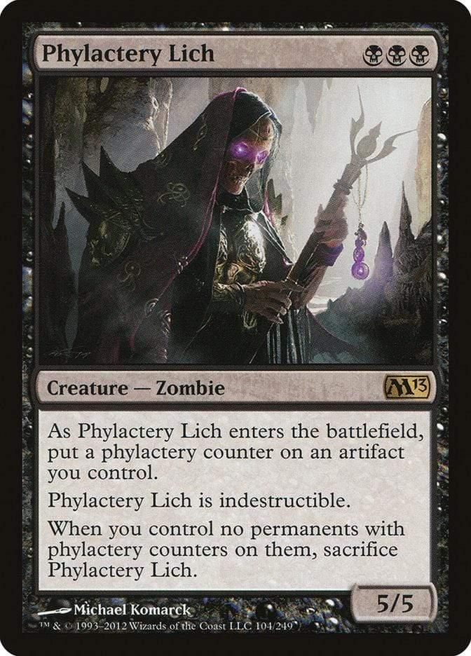 Magic: The Gathering MTG Single Phylactery Lich [Magic 2013]