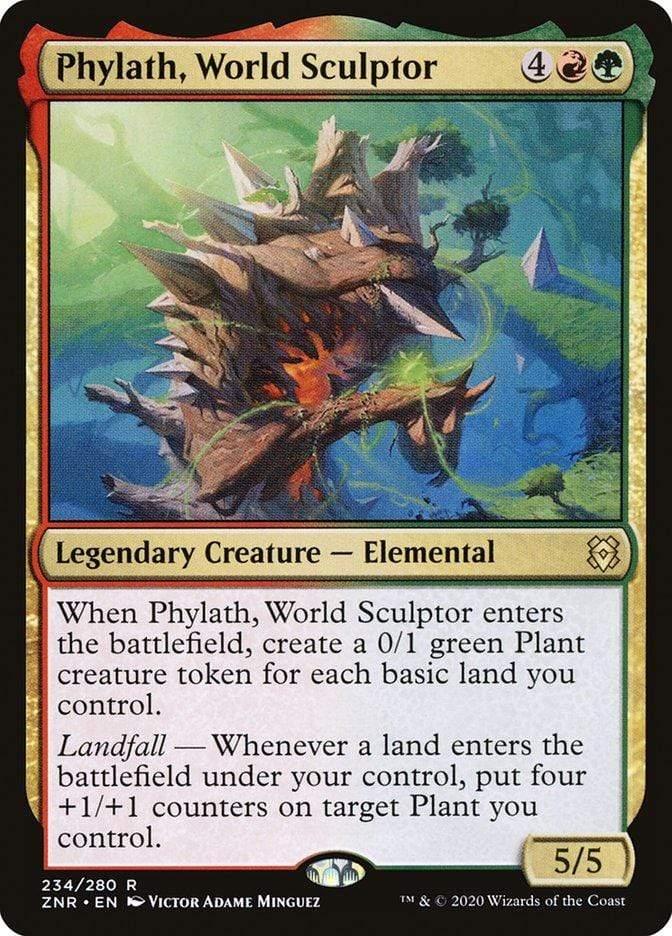 Magic: The Gathering MTG Single Phylath, World Sculptor [Zendikar Rising]