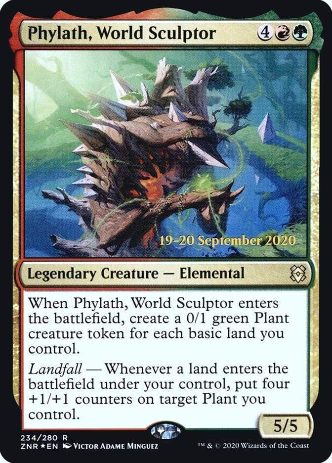 Phylath, World Sculptor [Zendikar Rising Prerelease Promos] - La Boîte Mystère ( The Mystery Box)