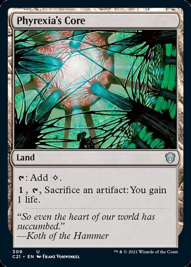 Magic: The Gathering MTG Single Phyrexia's Core [Commander 2021]