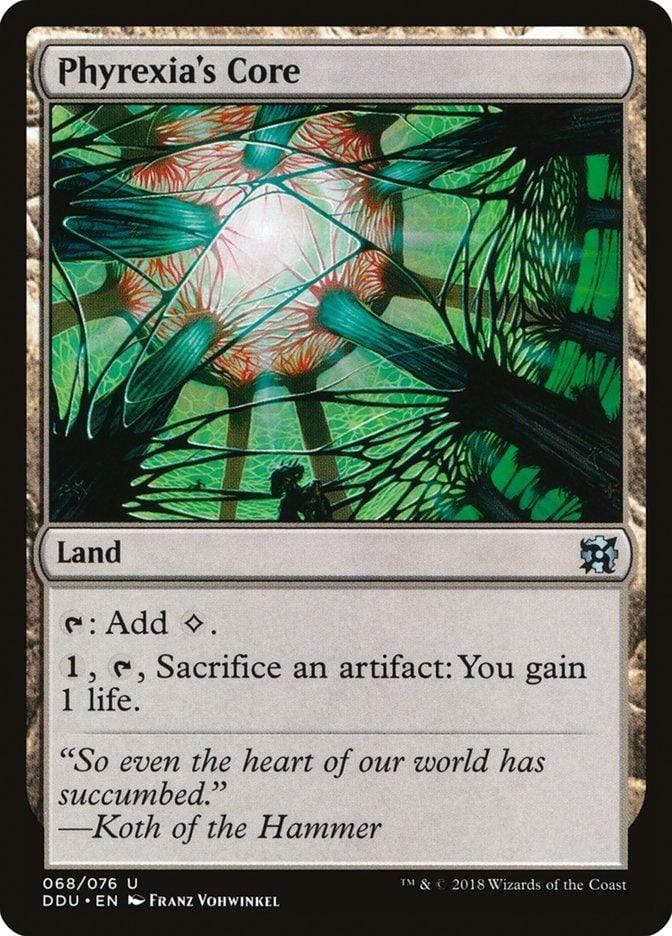 Magic: The Gathering MTG Single Phyrexia's Core [Duel Decks: Elves vs. Inventors]