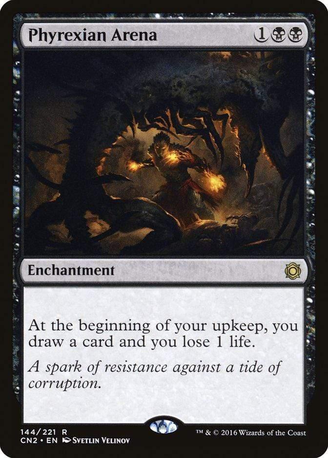 Magic: The Gathering MTG Single Phyrexian Arena [Conspiracy: Take the Crown]
