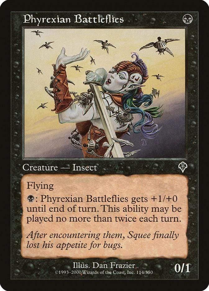 Magic: The Gathering MTG Single Phyrexian Battleflies [Invasion]