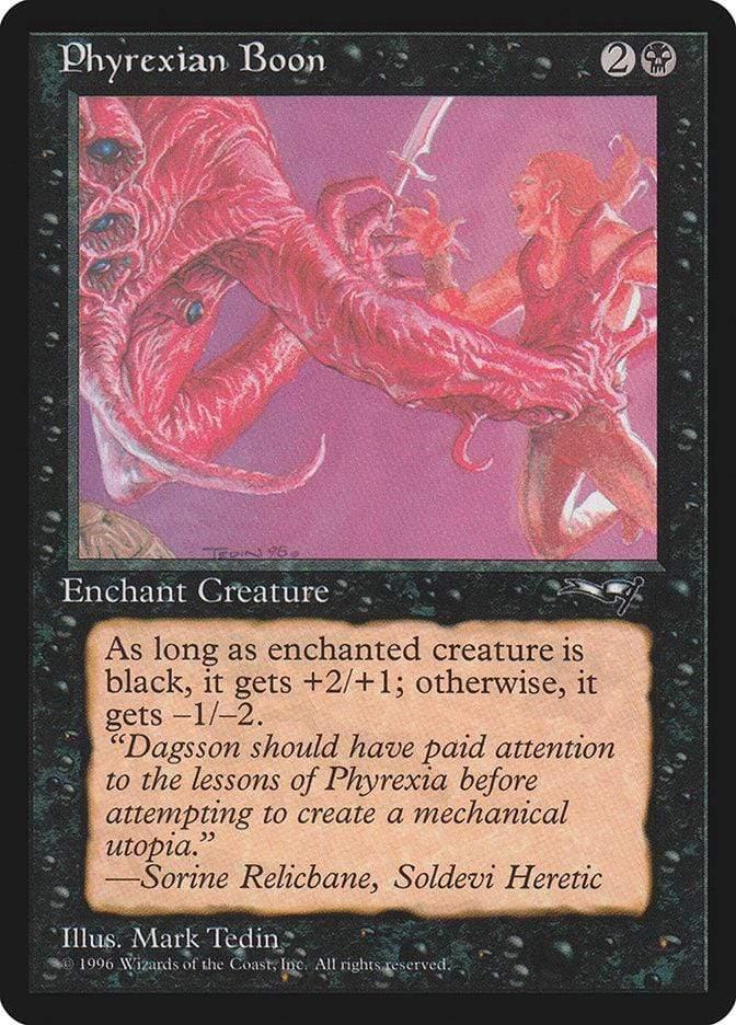 Magic: The Gathering MTG Single Phyrexian Boon [Alliances]