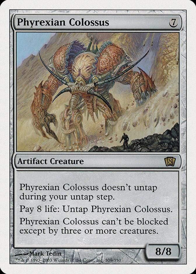 Magic: The Gathering MTG Single Phyrexian Colossus [Eighth Edition]