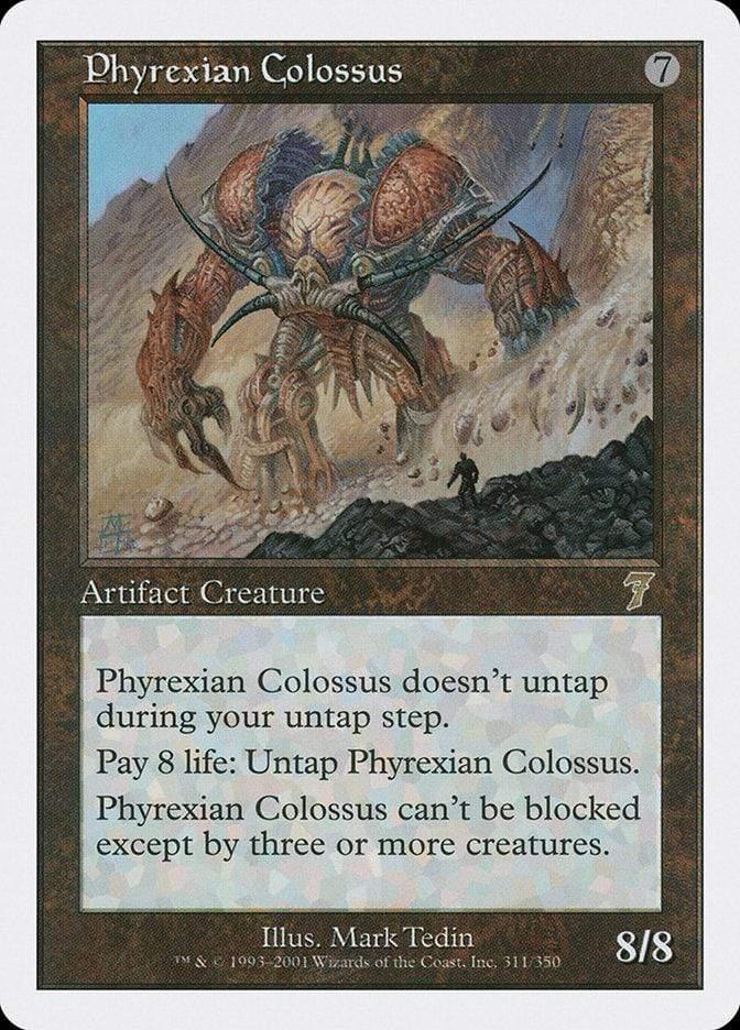 Magic: The Gathering MTG Single Phyrexian Colossus [Seventh Edition]