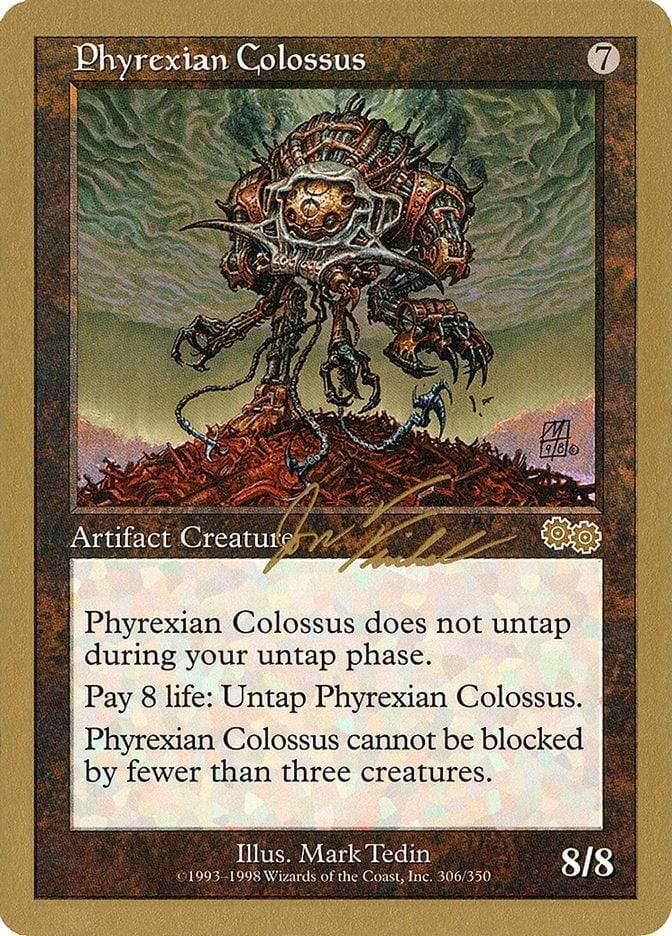 Magic: The Gathering MTG Single Phyrexian Colossus [World Championship Decks 2000]
