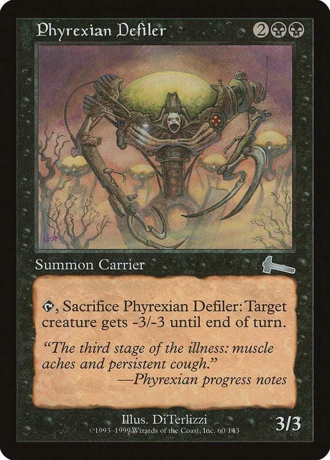 Magic: The Gathering MTG Single Phyrexian Defiler [Urza's Legacy]