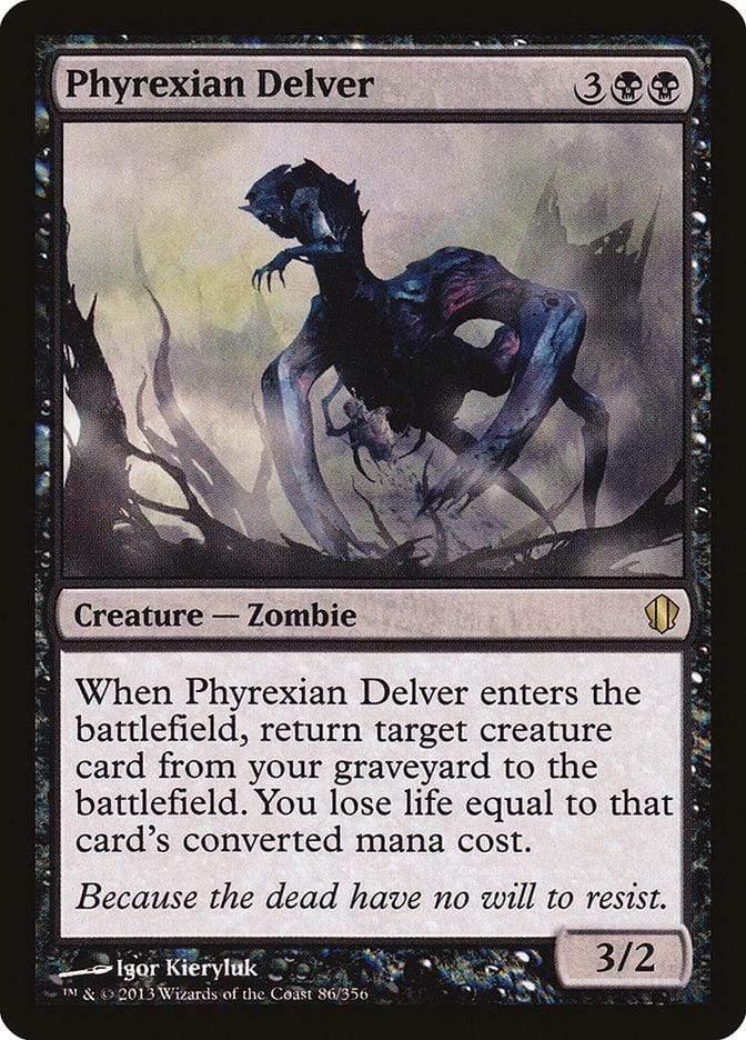 Magic: The Gathering MTG Single Phyrexian Delver [Commander 2013]
