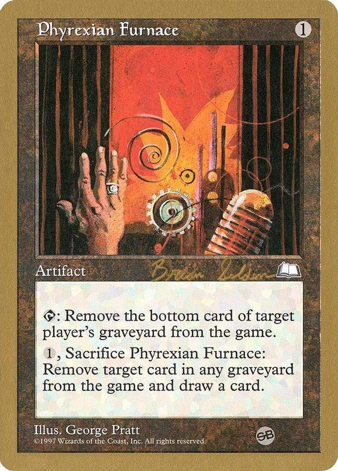Magic: The Gathering MTG Single Phyrexian Furnace [World Championship Decks 1998]