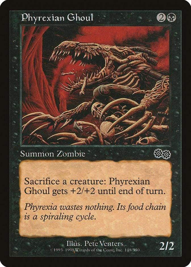 Magic: The Gathering MTG Single Phyrexian Ghoul [Urza's Saga]