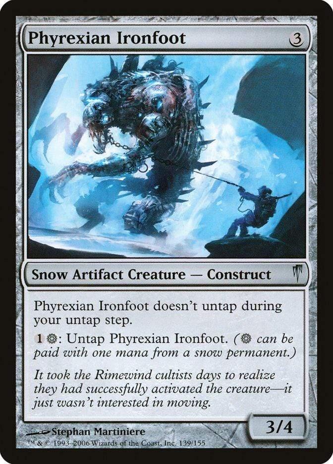Magic: The Gathering MTG Single Phyrexian Ironfoot [Coldsnap]
