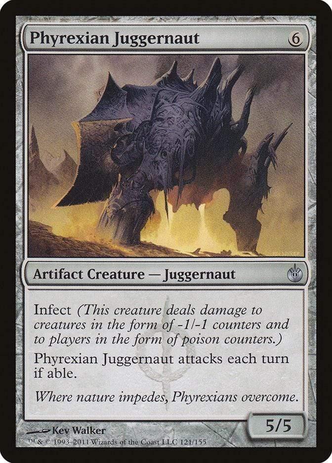 Magic: The Gathering MTG Single Phyrexian Juggernaut [Mirrodin Besieged]