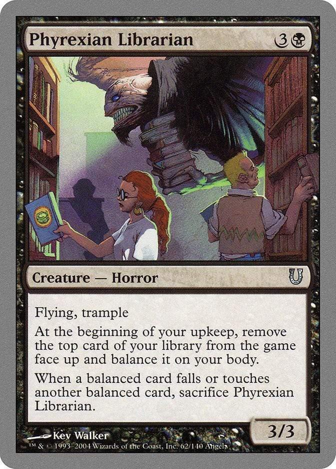 Magic: The Gathering MTG Single Phyrexian Librarian [Unhinged]