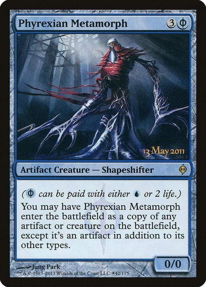 Magic: The Gathering MTG Single Phyrexian Metamorph [New Phyrexia Prerelease Promos]