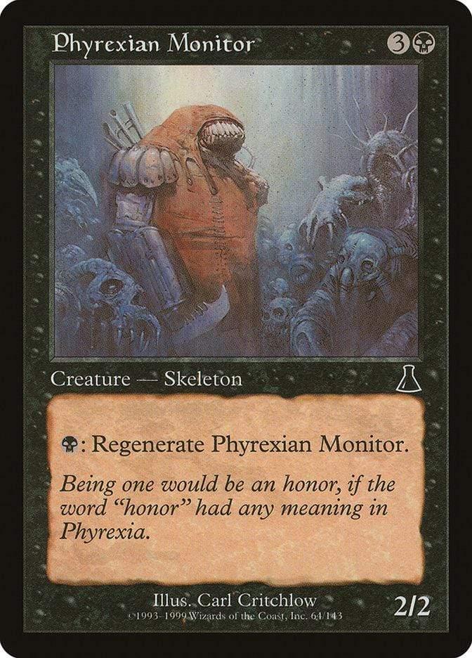 Magic: The Gathering MTG Single Phyrexian Monitor [Urza's Destiny]
