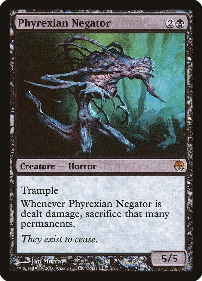 Magic: The Gathering MTG Single Phyrexian Negator [Duel Decks: Phyrexia vs. the Coalition]
