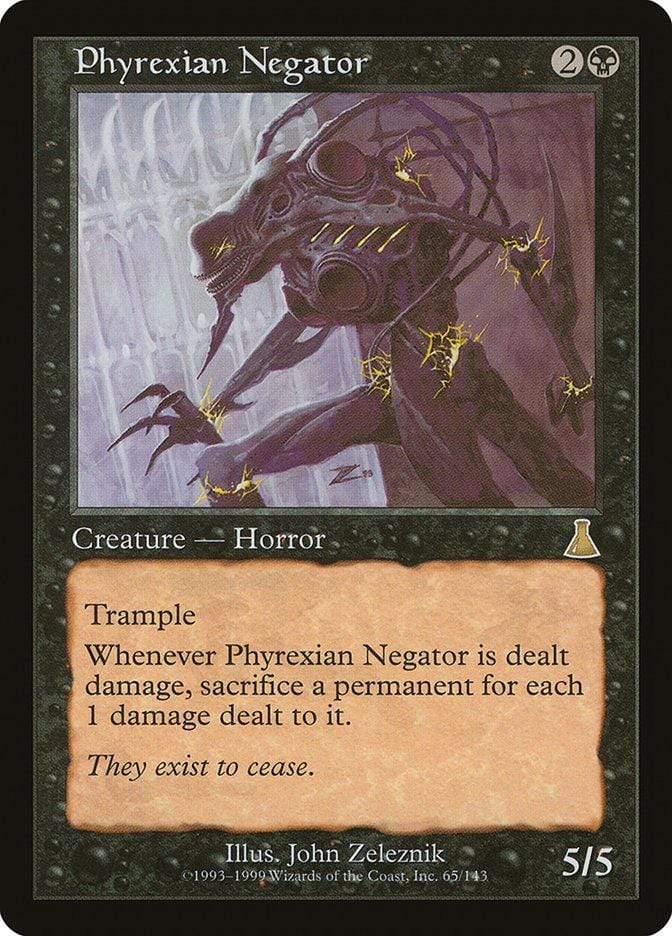 Magic: The Gathering MTG Single Phyrexian Negator [Urza's Destiny]