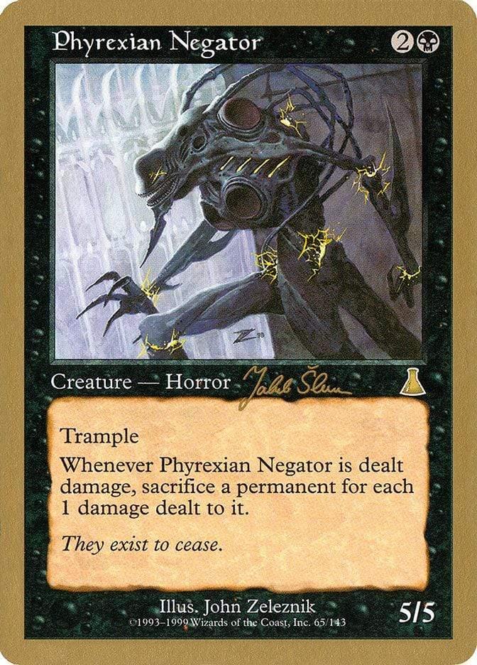 Magic: The Gathering MTG Single Phyrexian Negator [World Championship Decks 1999]