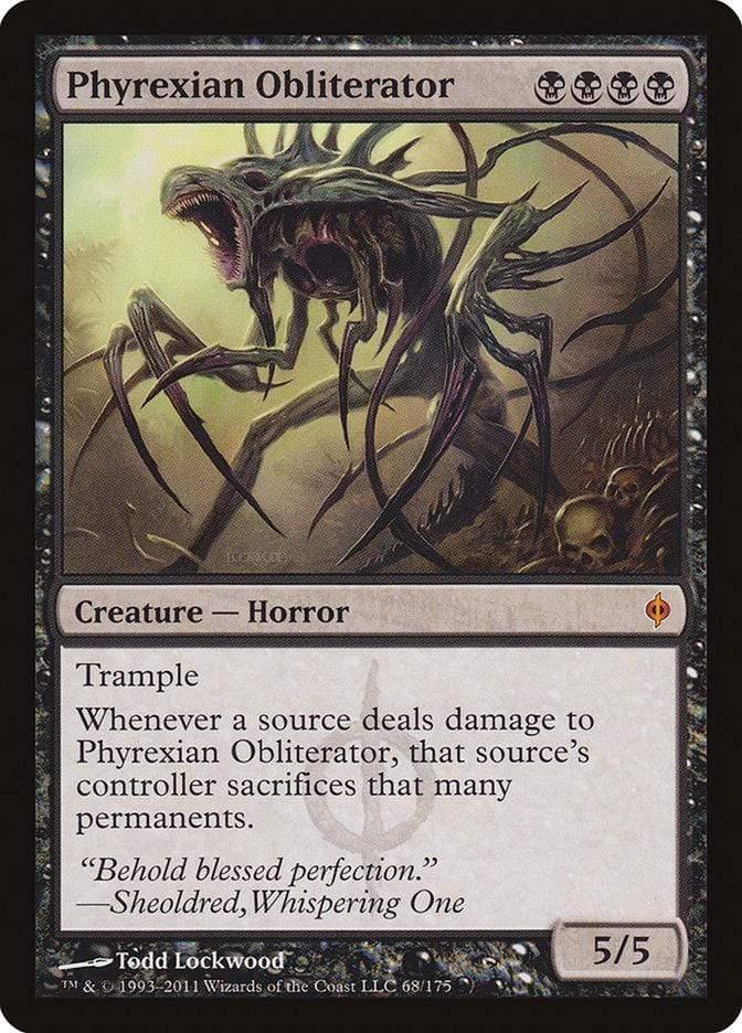 Magic: The Gathering MTG Single Phyrexian Obliterator [New Phyrexia]