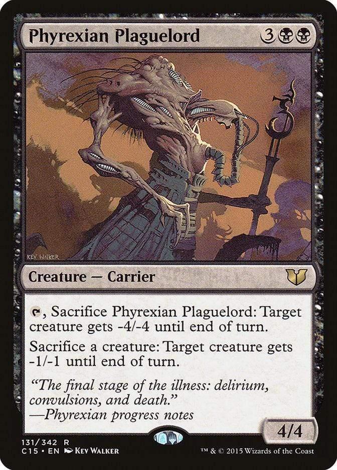 Magic: The Gathering MTG Single Phyrexian Plaguelord [Commander 2015]