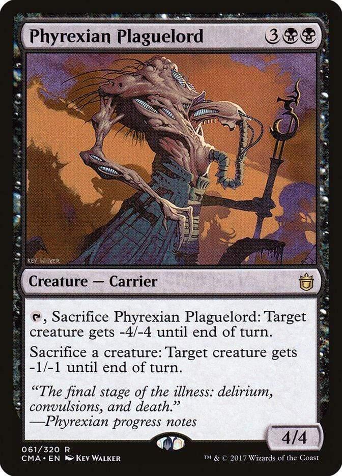 Magic: The Gathering MTG Single Phyrexian Plaguelord [Commander Anthology]