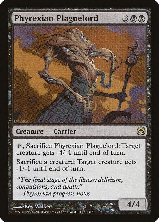 Magic: The Gathering MTG Single Phyrexian Plaguelord [Duel Decks: Phyrexia vs. the Coalition]