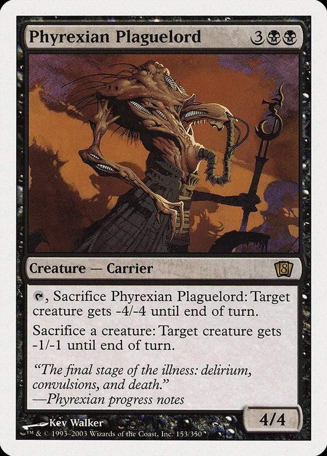 Magic: The Gathering MTG Single Phyrexian Plaguelord [Eighth Edition]
