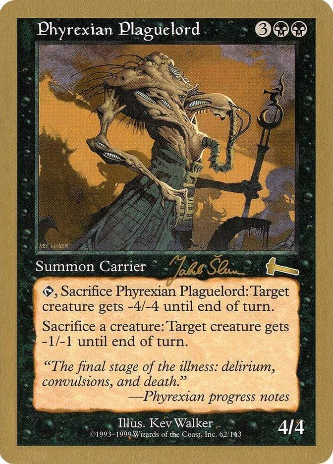Magic: The Gathering MTG Single Phyrexian Plaguelord [World Championship Decks 1999]