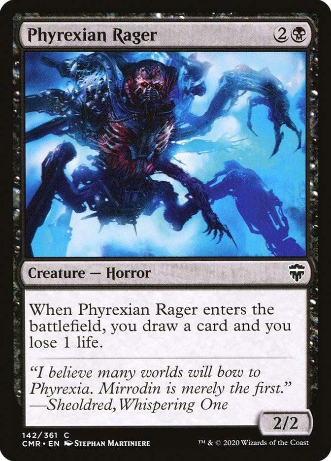 Magic: The Gathering MTG Single Phyrexian Rager [Commander Legends]