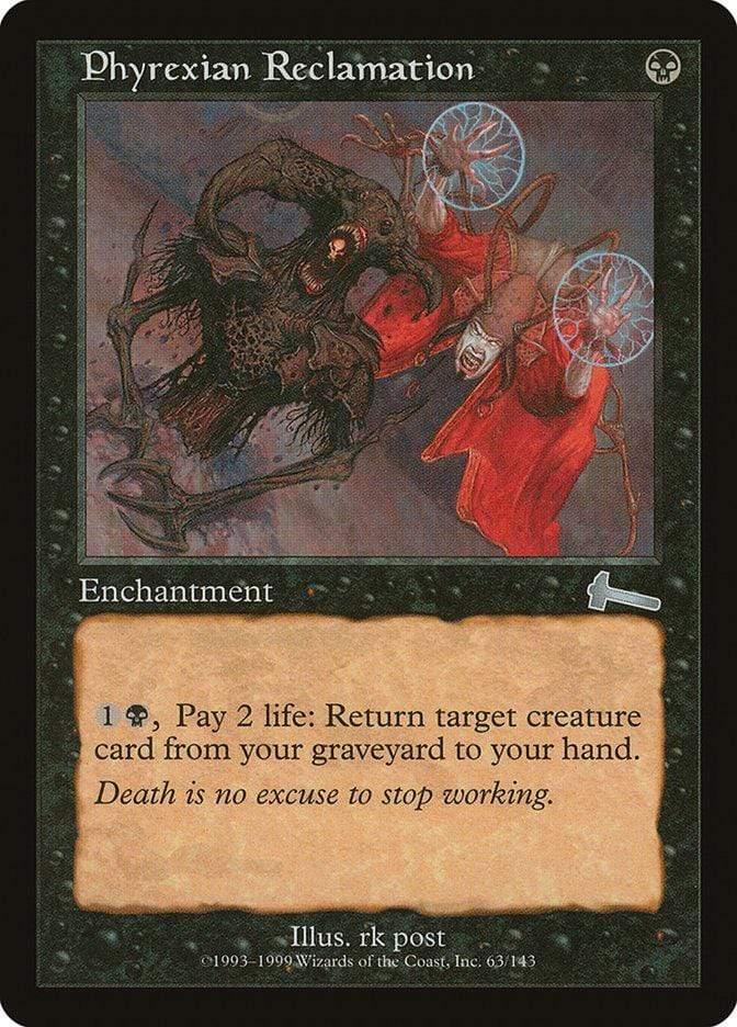 Magic: The Gathering MTG Single Phyrexian Reclamation [Urza's Legacy]