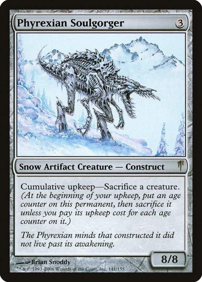 Magic: The Gathering MTG Single Phyrexian Soulgorger [Coldsnap]