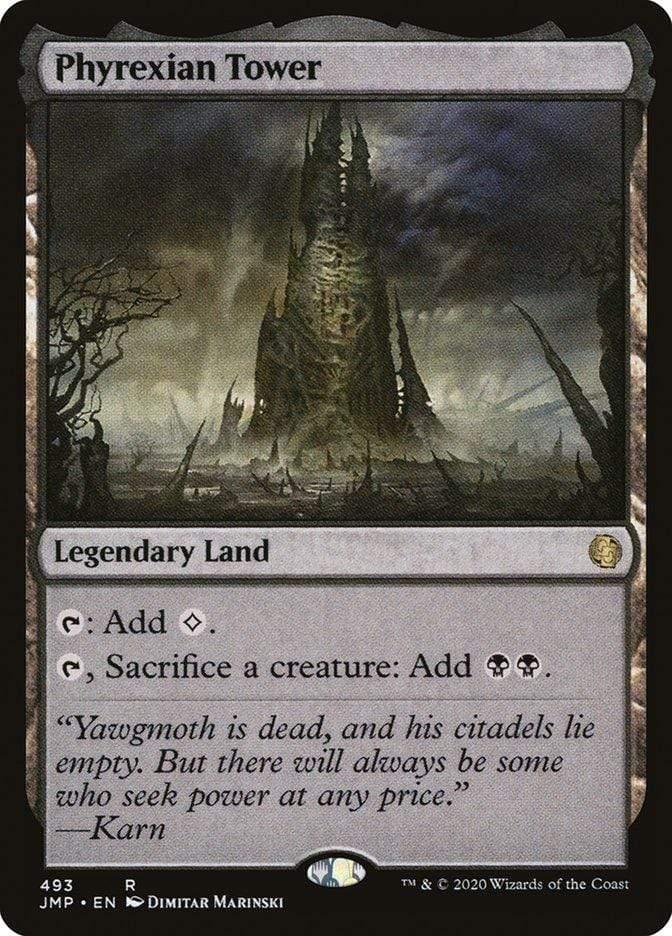 Magic: The Gathering MTG Single Phyrexian Tower [Jumpstart]
