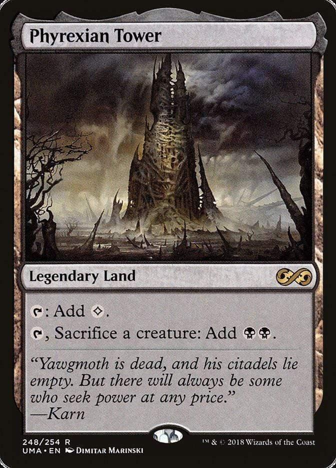 Magic: The Gathering MTG Single Phyrexian Tower [Ultimate Masters]