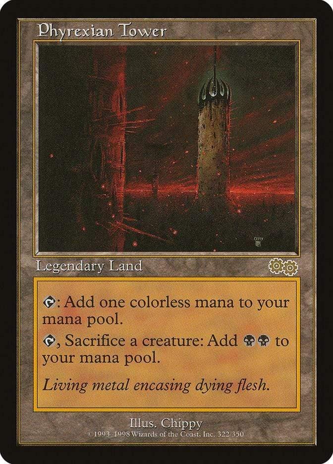 Magic: The Gathering MTG Single Phyrexian Tower [Urza's Saga]