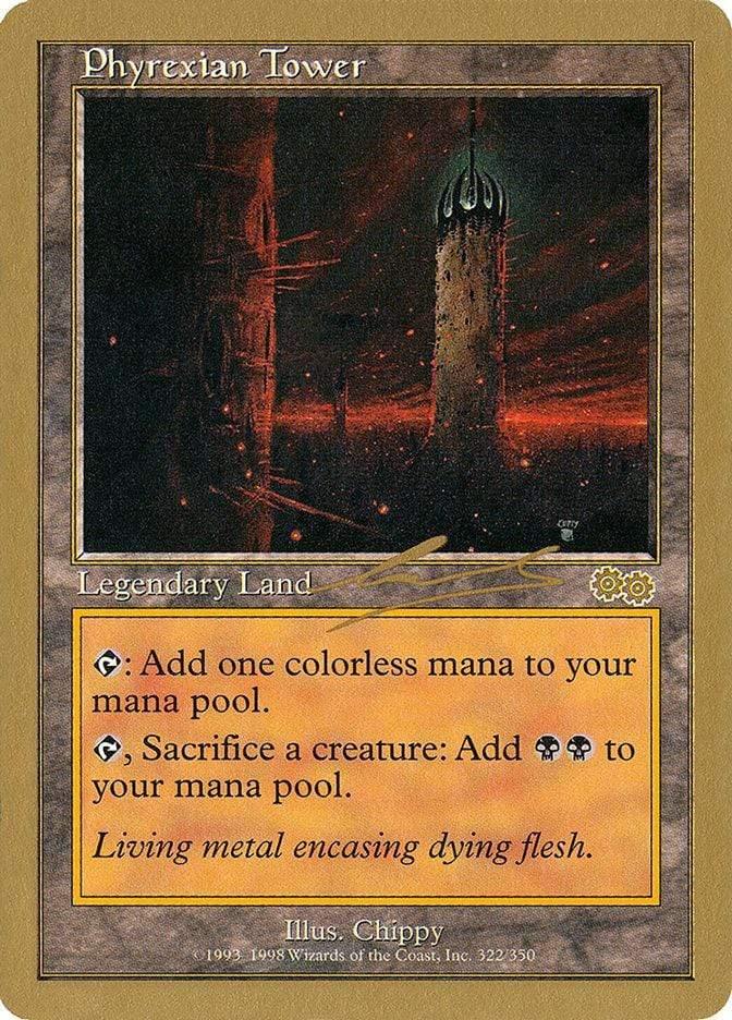 Magic: The Gathering MTG Single Phyrexian Tower [World Championship Decks 2000]