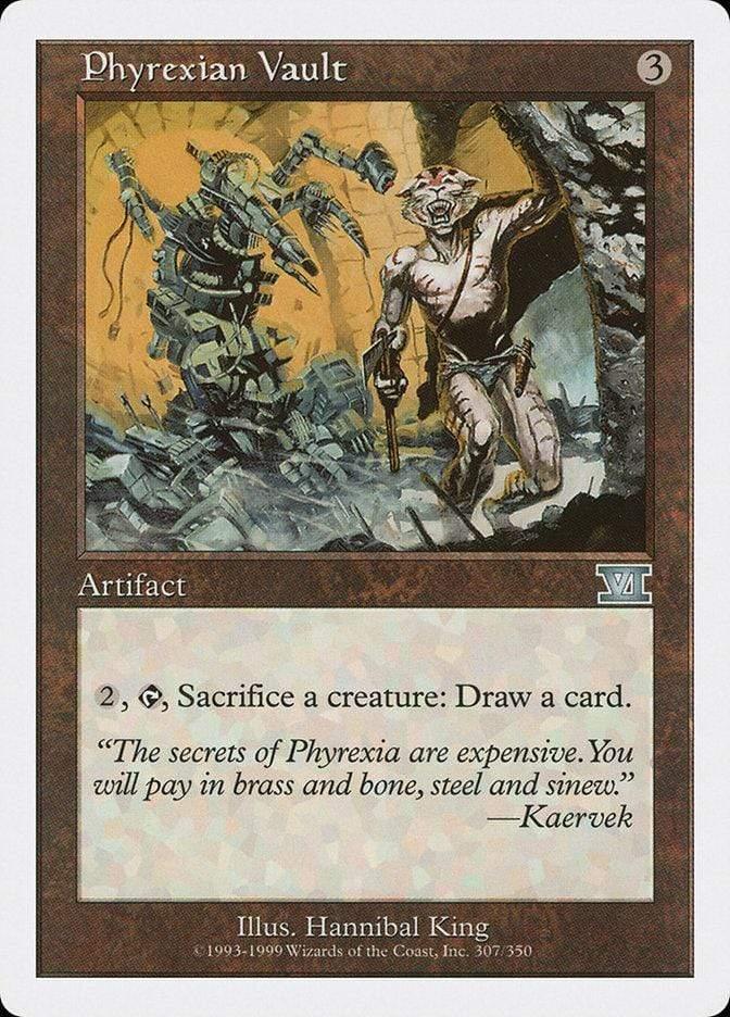 Magic: The Gathering MTG Single Phyrexian Vault [Classic Sixth Edition]