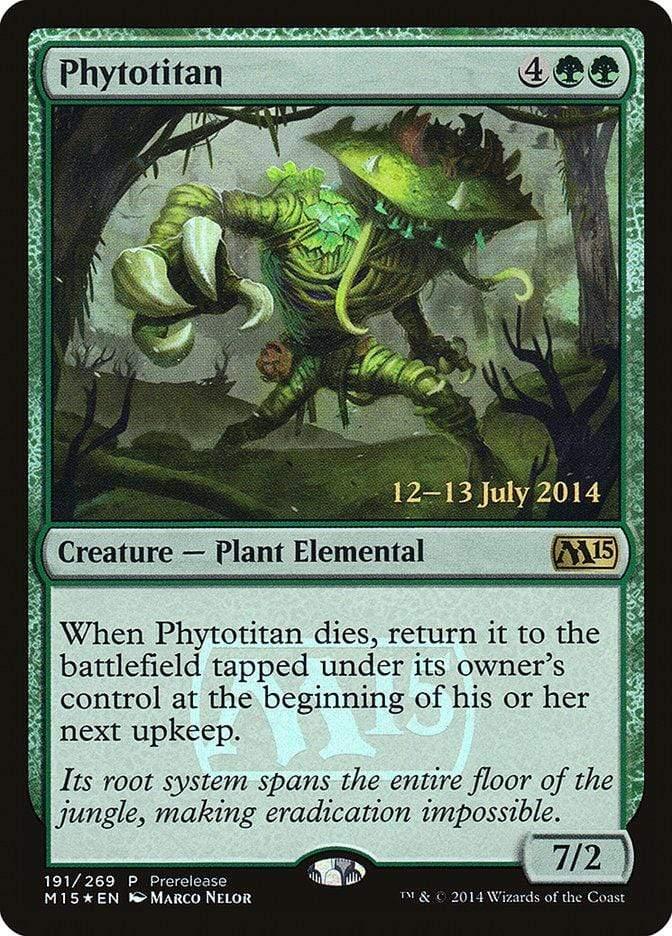 Magic: The Gathering MTG Single Phytotitan [Magic 2015 Prerelease Promos]
