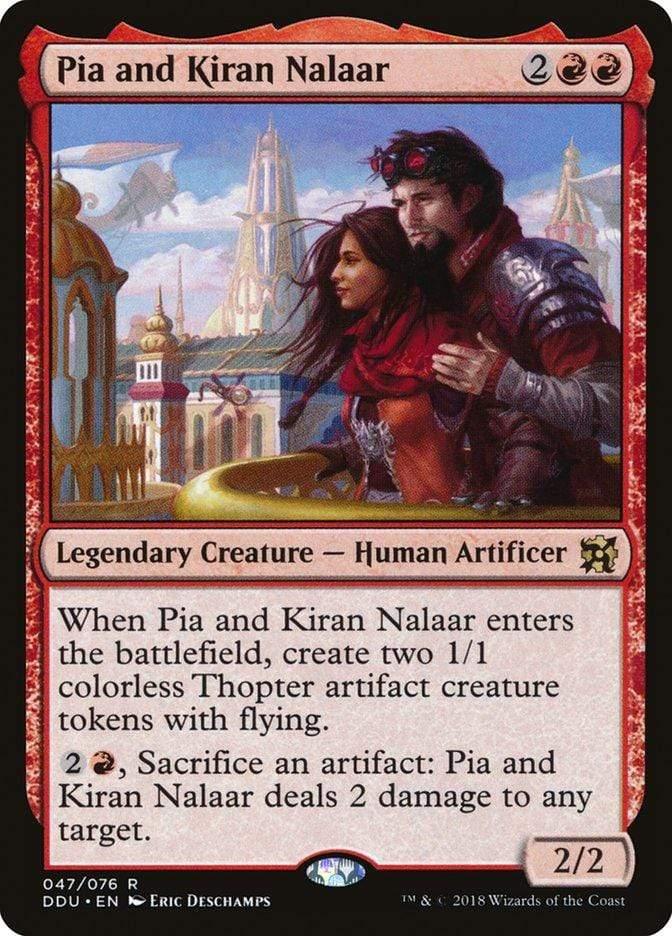 Magic: The Gathering MTG Single Pia and Kiran Nalaar [Duel Decks: Elves vs. Inventors]