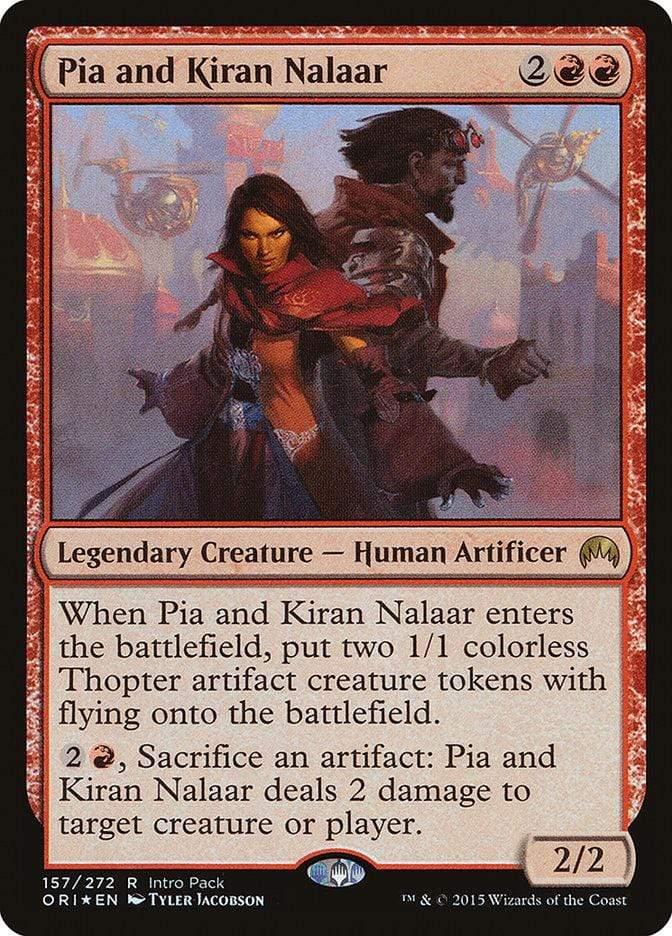 Magic: The Gathering MTG Single Pia and Kiran Nalaar [Magic Origins Promos]