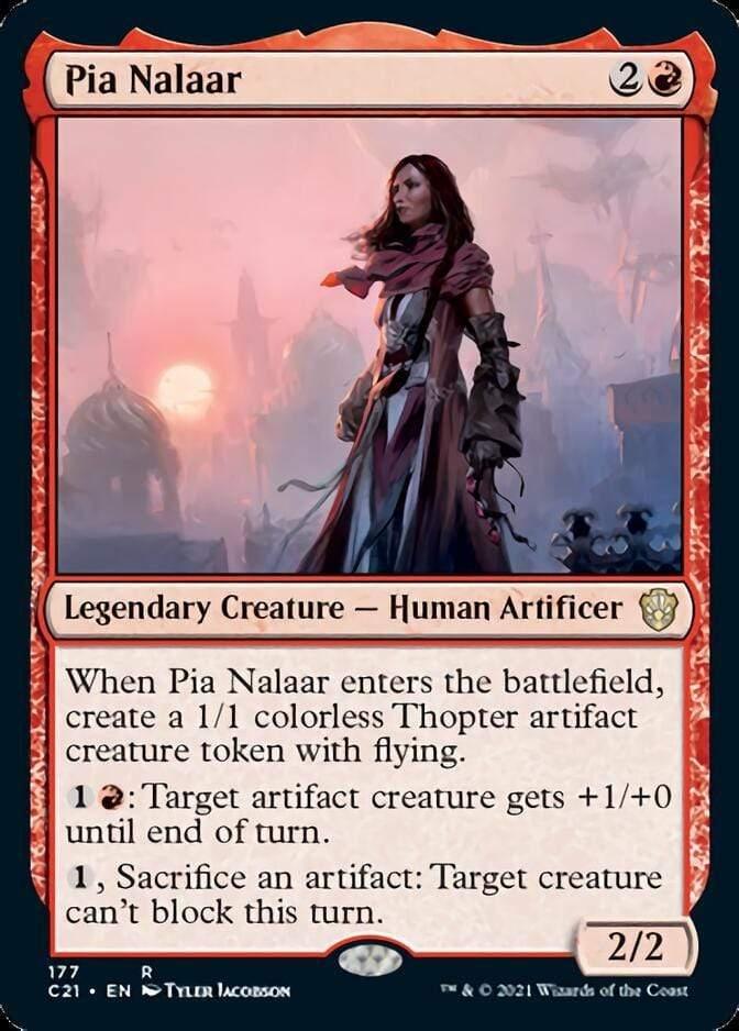 Magic: The Gathering MTG Single Pia Nalaar [Commander 2021]