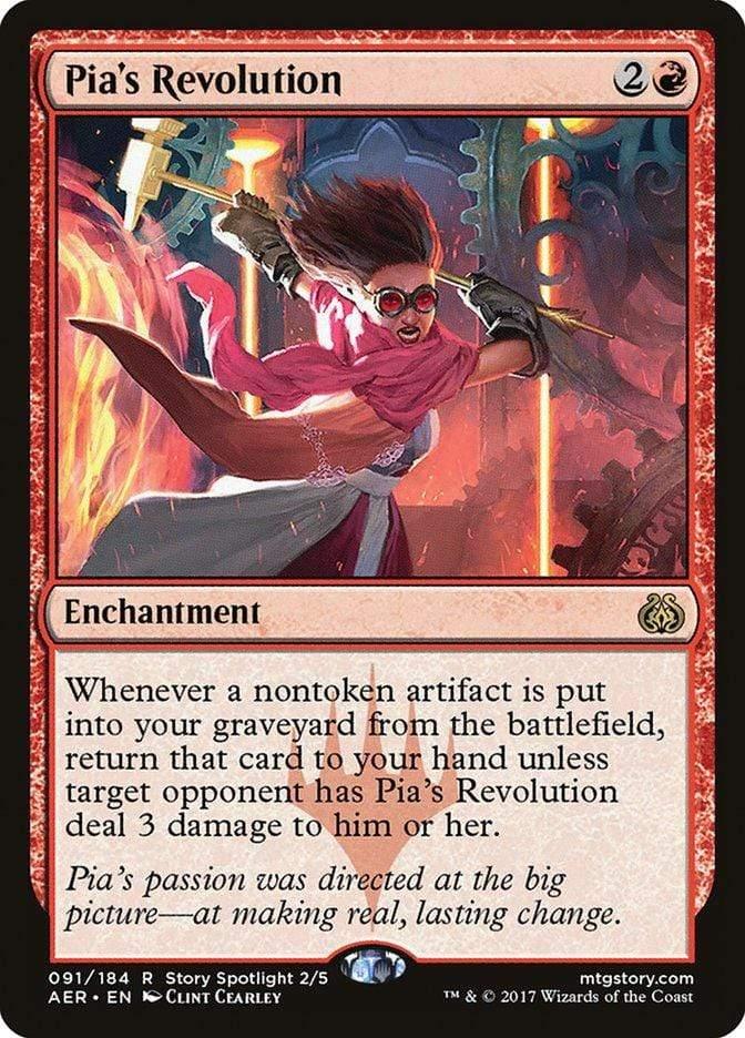 Magic: The Gathering MTG Single Pia's Revolution [Aether Revolt]