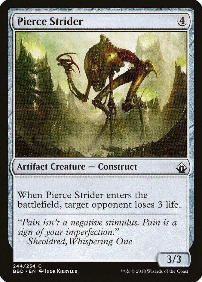 Magic: The Gathering MTG Single Pierce Strider [Battlebond]