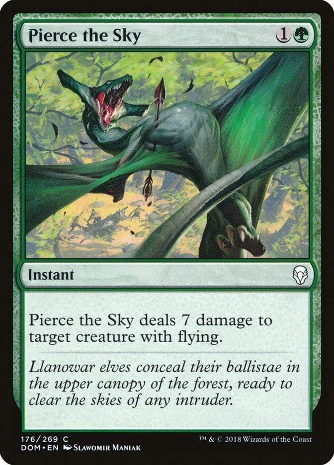 Magic: The Gathering MTG Single Pierce the Sky [Dominaria]