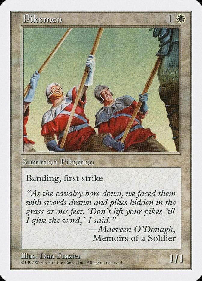 Magic: The Gathering MTG Single Pikemen [Fifth Edition]