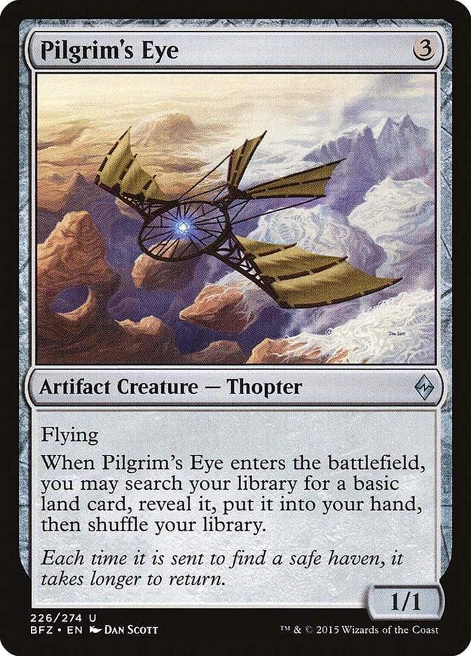 Magic: The Gathering MTG Single Pilgrim's Eye [Battle for Zendikar]