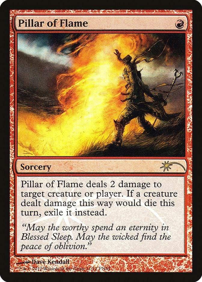 Magic: The Gathering MTG Single Pillar of Flame [Friday Night Magic 2012]