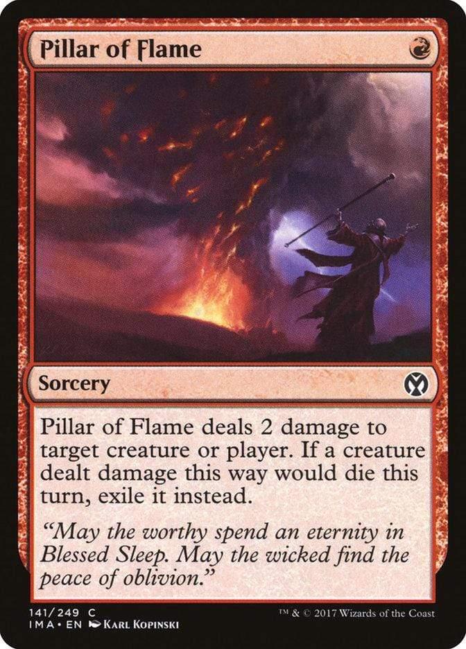 Magic: The Gathering MTG Single Pillar of Flame [Iconic Masters]